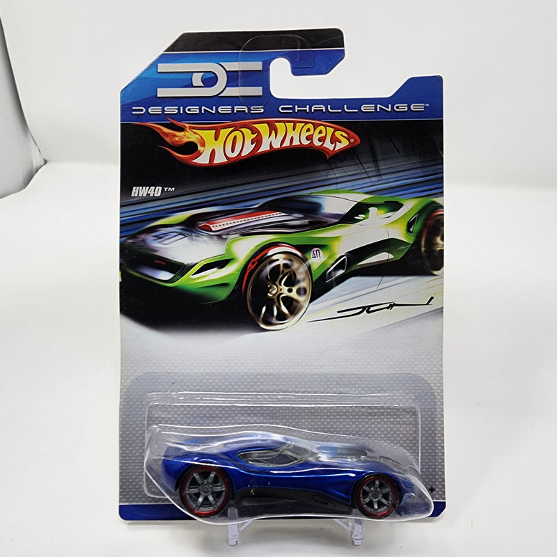 HW40 * Blue * Hot Wheels Designers Challenge