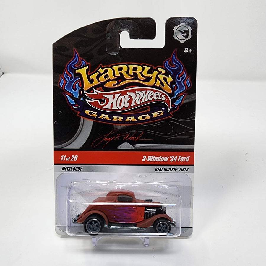 Hot Wheels Larry's Garage ミニカー3台セット Larry's Hot Wheels Garage ミニカー3台セット