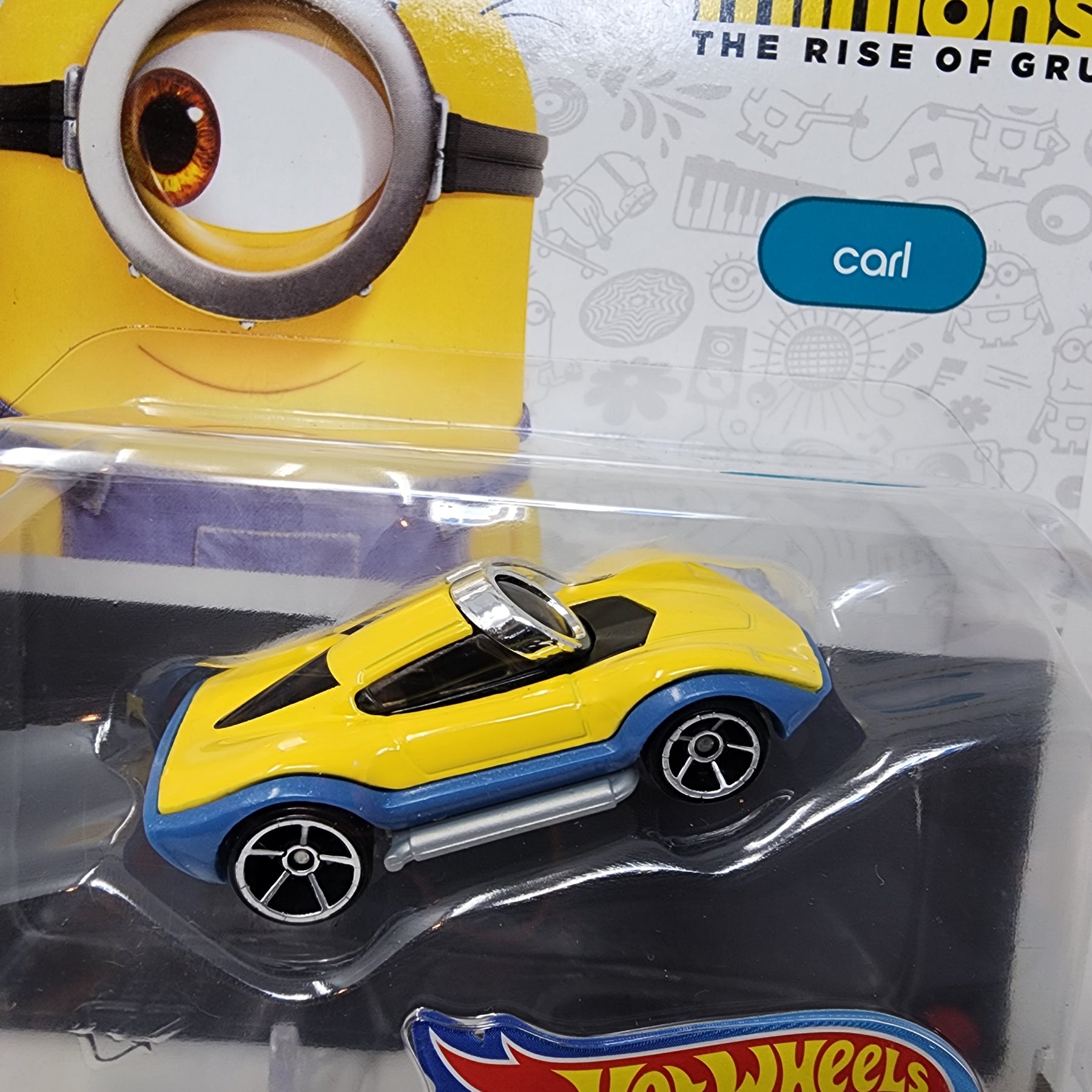 Carl * Hot Wheels Character Cars Minions The Rise of Gru ...