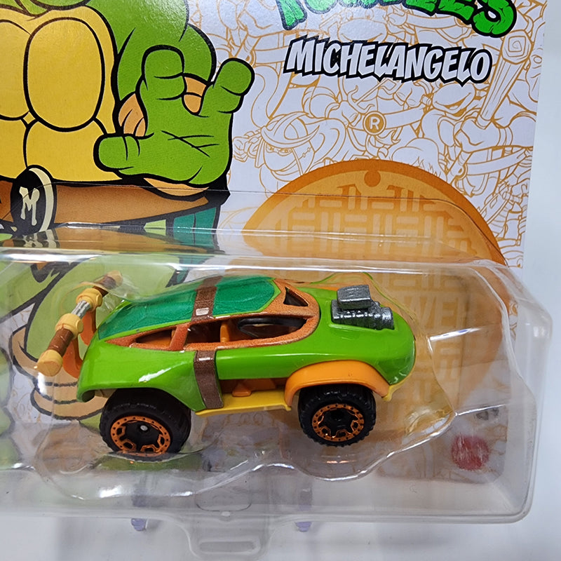 Michelangelo * Hot Wheels Character Cars Teenage Mutant Ninja turtles