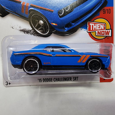 '15 Dodge Challenger SRT #109 * Blue * Hot Wheels 2016