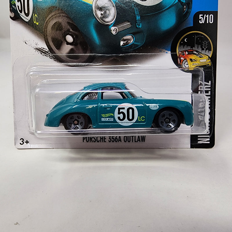 Porsche 356A Outlaw * Green * Hot Wheels 2017 w/ Factory Holo