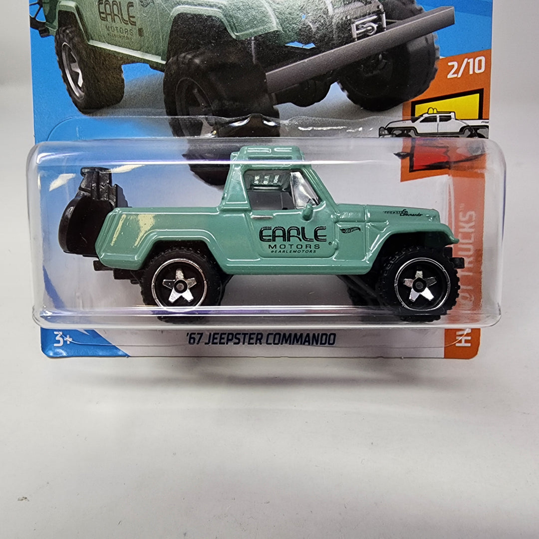 67 Jeepster Commando #84 * Green * Hot Wheels 2019