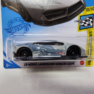 LB-Works Lamborghini Huracan Coupe #197 * Grey * Hot Wheels 2021