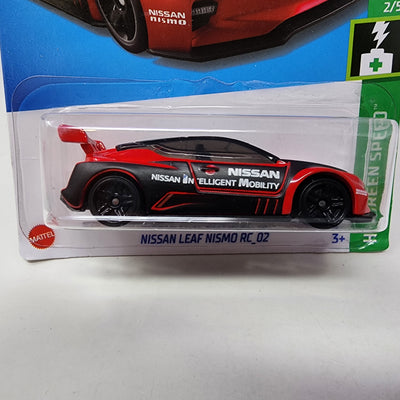 Nissan Leaf Nismo RC_02 #100 * Red/Black * Hot Wheels 2022