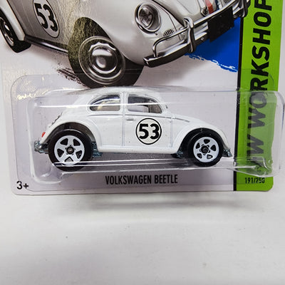 Volkswagen Beetle #191 * Love Bug Herbie * Hot Wheels 2014