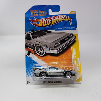 Back to the Future Time Machine #18 * Hot Wheels 2011