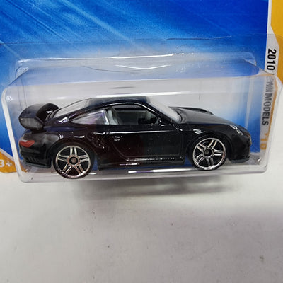 Porsche 911 GT2 #14 * BLACK * Hot Wheels 2010