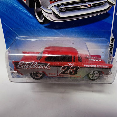 '57 Chevy Bel Air * RED Kmart * Hot Wheels 2010