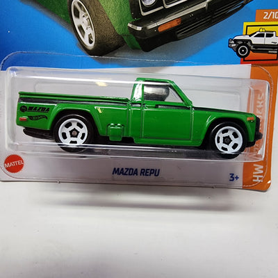 Mazda Repu #24 * Green * Hot Wheels 2022