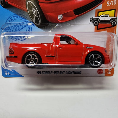 '99 Ford F-150 SVT Lightning #237 * RED * Hot Wheels 2021