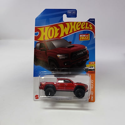 '20 Toyota Tacoma #72 * RED * Hot Wheels 2022