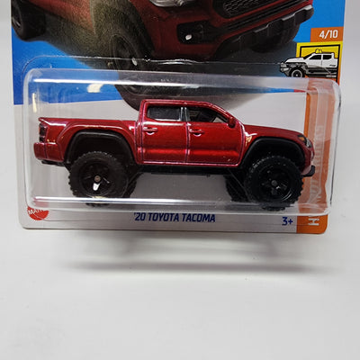 '20 Toyota Tacoma #72 * RED * Hot Wheels 2022