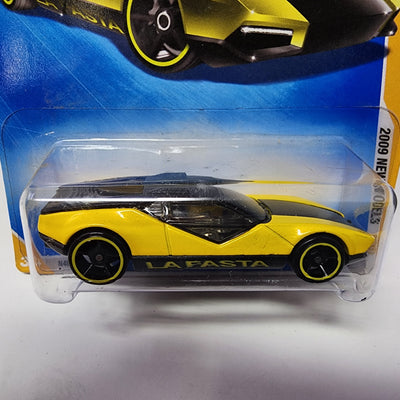 La Fasta #24 * Yellow * Hot Wheels 2009