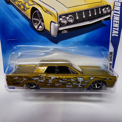 '64 Lincoln Continental #140 * Gold * Hot Wheels 2009