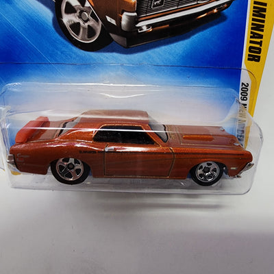 '69 Mercury Cougar Eliminator #8 * Orange * Hot Wheels 2009