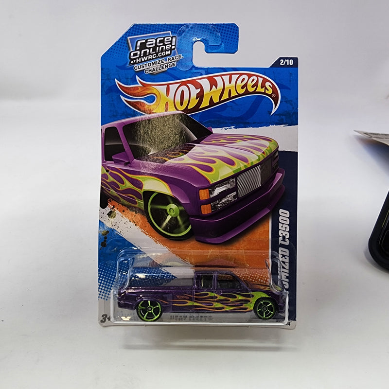 Customized C3500 * Purple * Hot Wheels 2011