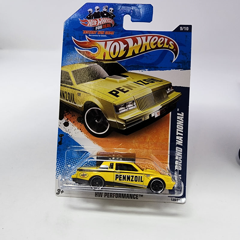 Buick Grand National * Yellow * Hot Wheels 2011