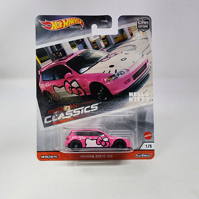 Honda Civic EG Hello Kitty * Hot Wheels Car Culture Modern Classics