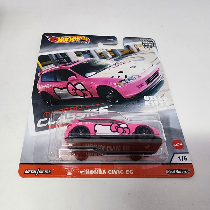 Honda Civic EG Hello Kitty * Hot Wheels Car Culture Modern Classics