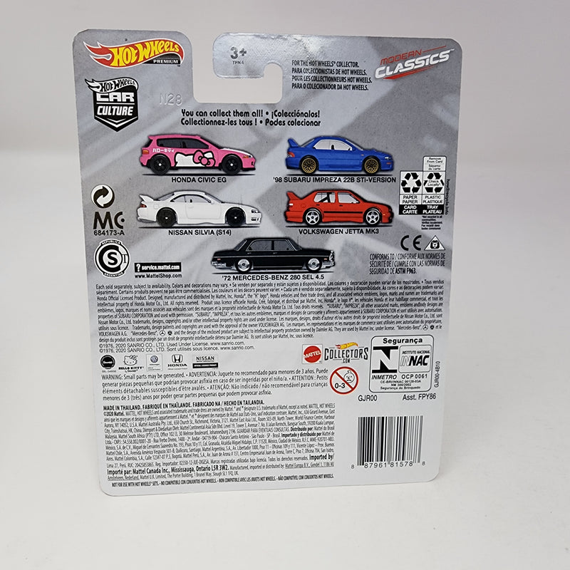 Honda Civic EG Hello Kitty * Hot Wheels Car Culture Modern Classics