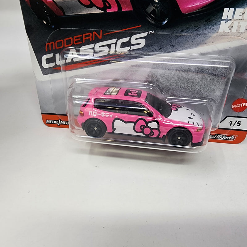 Honda Civic EG Hello Kitty * Hot Wheels Car Culture Modern Classics