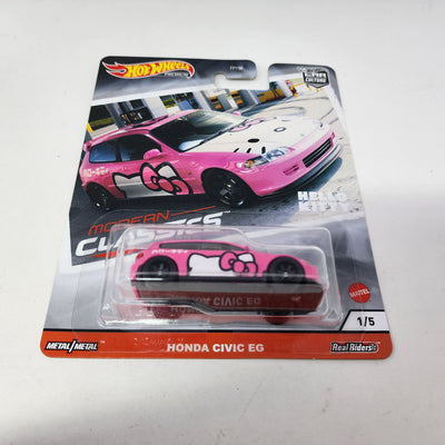 Honda Civic EG Hello Kitty * Hot Wheels Car Culture Modern Classics