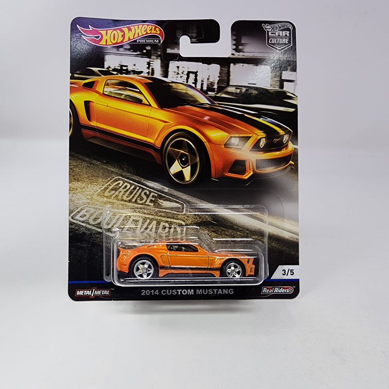 2014 Custom Mustang * Hot Wheels Car Culture Cruise Boulevard