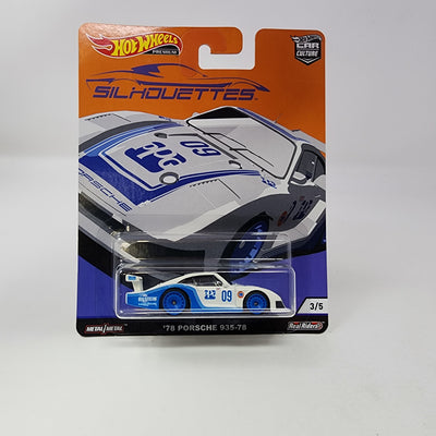 '78 Porsche 935-78 * Hot Wheels Car Culture Silhouettes