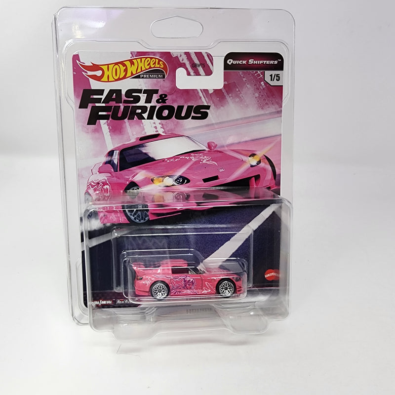 Honda S2000 * Pink * Hot Wheels Fast & Furious Quick Shifters