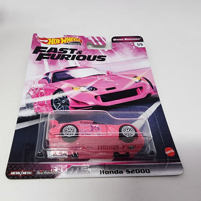 Honda S2000 * Pink * Hot Wheels Fast & Furious Quick Shifters