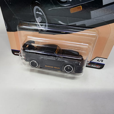 RWB Porsche 930 * BLACK * Hot Wheels Car Culture Silhouettes