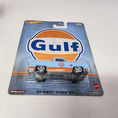 '83 Chevy Silverado * GULF * Hot Wheels Pop Culture Vintage Oil