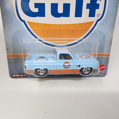 '83 Chevy Silverado * GULF * Hot Wheels Pop Culture Vintage Oil