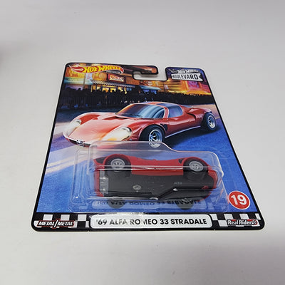 '69 Alfa Romeo 33 Stradale #19 * Hot Wheels Boulevard