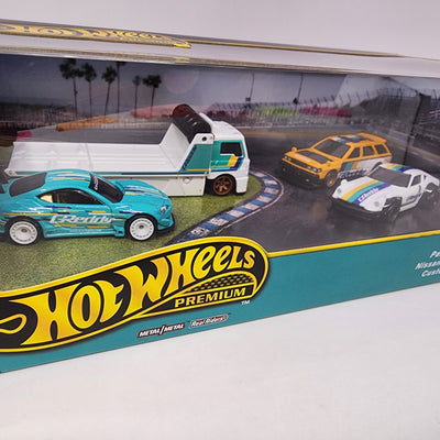 Greedy Racing Diorama Set * Hot Wheels Diorama Series