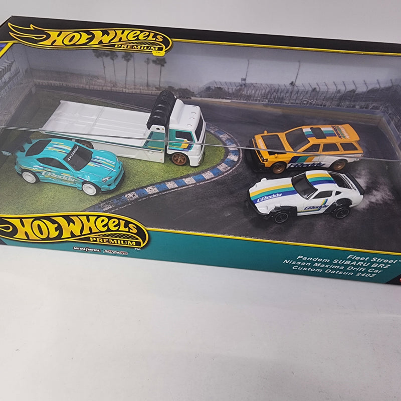 Greedy Racing Diorama Set * Hot Wheels Diorama Series