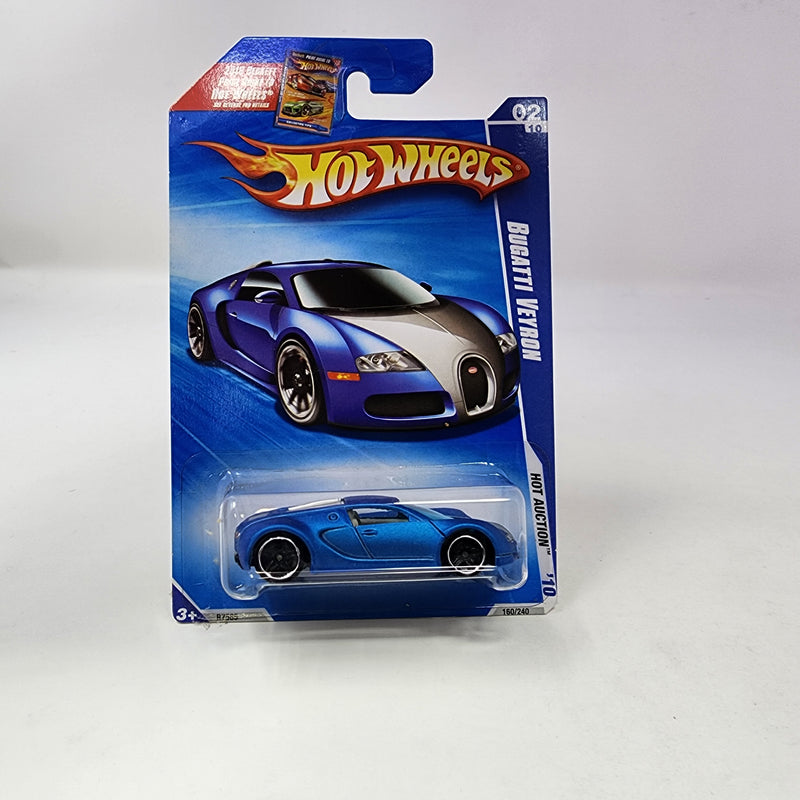 Bugatti Veyron * Blue * Hot Wheels 2010