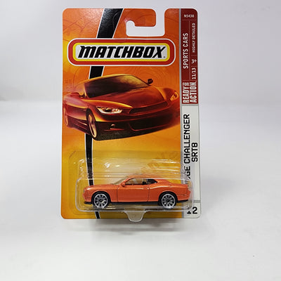 Dodge Challenger SRT8 #12 * Orange * Matchbox Basic