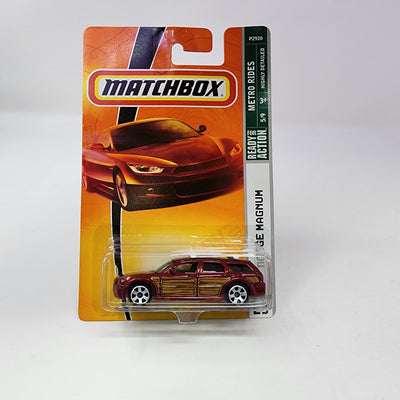 Dodge Magnum #29 * Burgundy * Matchbox Basic