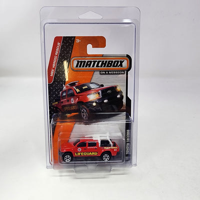 Toyota Tacoma #105 * RED * Matchbox Basic