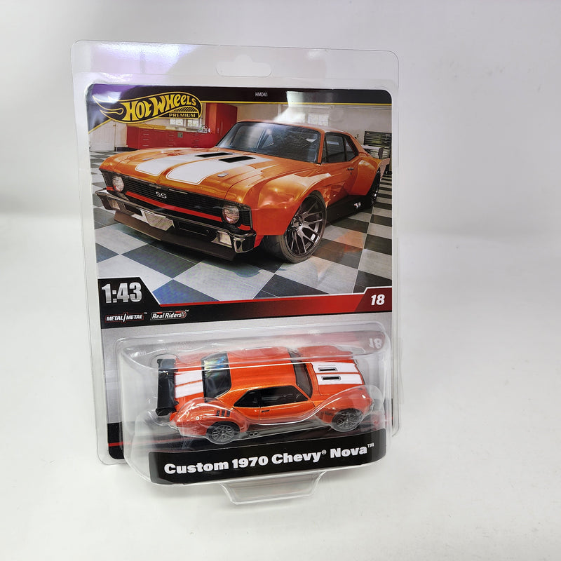 Custom 1970 Chevy Nova * 2024 Hot Wheels 1:43 Scale Series Case G