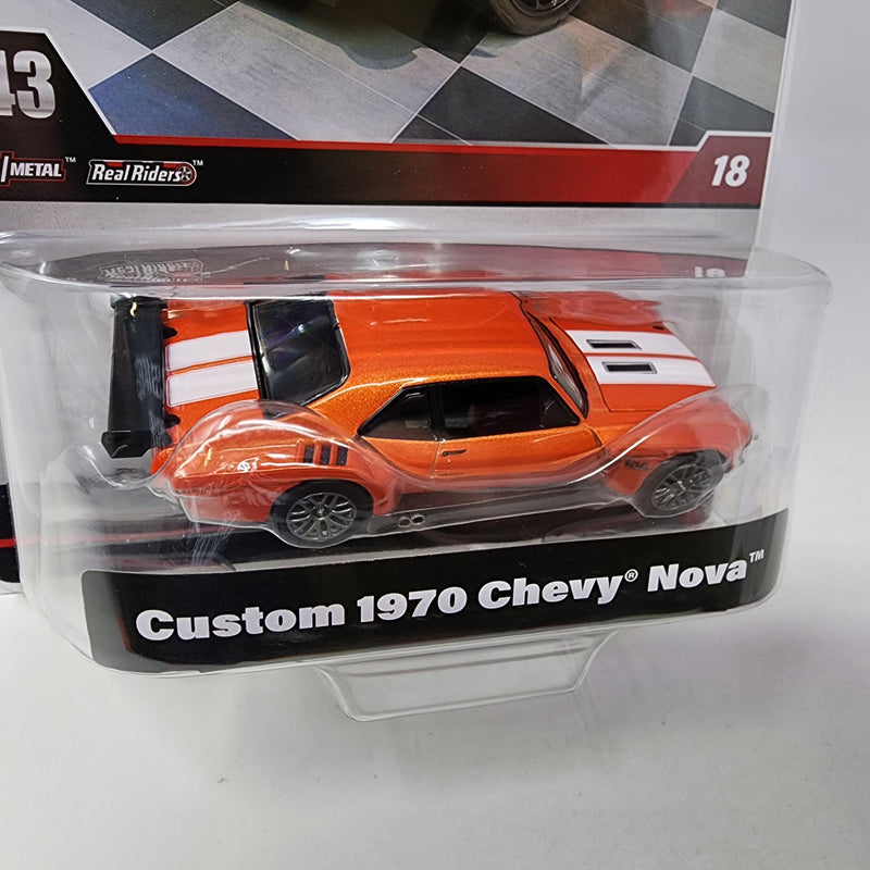 Custom 1970 Chevy Nova * 2024 Hot Wheels 1:43 Scale Series Case G