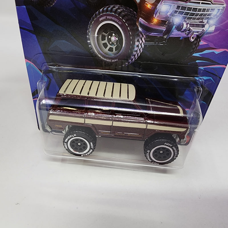 1988 Jeep Wagoneer 5/5 * Hot Wheels Tubular Trucks