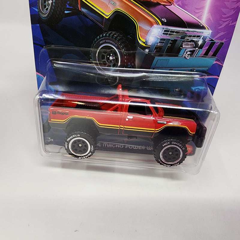 1980 Dodge Macho Power Wagon 1/5 * Hot Wheels Tubular Trucks