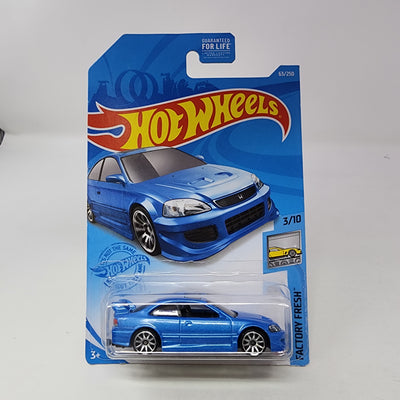 Honda Civic Si #63 * Blue * Hot Wheels 2021