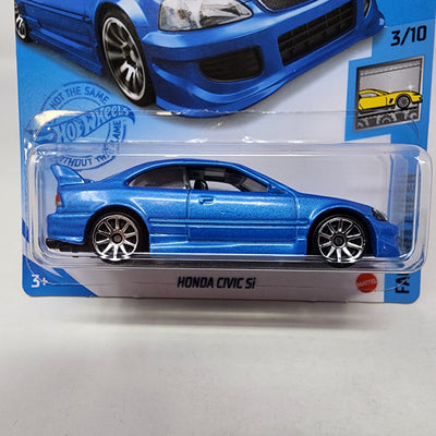 Honda Civic Si #63 * Blue * Hot Wheels 2021