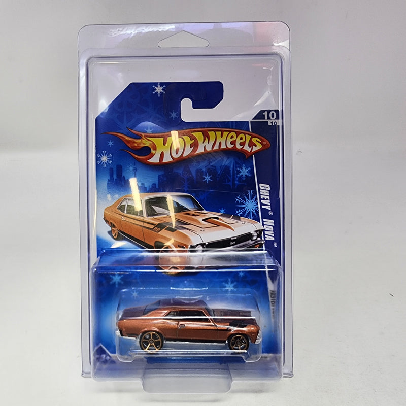 Chevy Nova w/ FTE Rims * Copper * Hot Wheels 2009 Target Only Snow Card