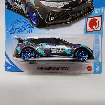 2018 Honda Civic Type R #186 * HKS * Hot Wheels 2021