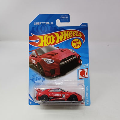 LB-Silhouette Works GT Nissan 35GT-RR #204 * RED * Hot Wheels 2021